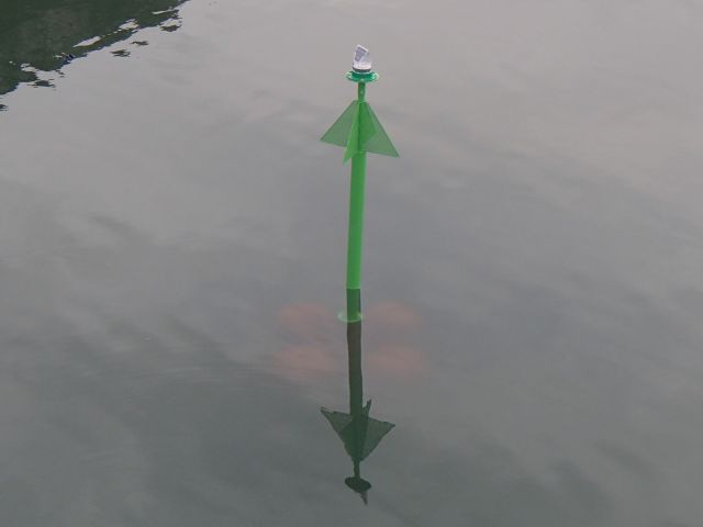 Postavljanje dvije svjetleće oznake u Stonskom kanalu